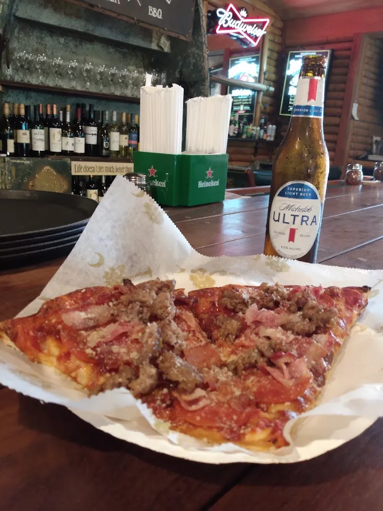 Pepperoni Sausage Bacon Pizza